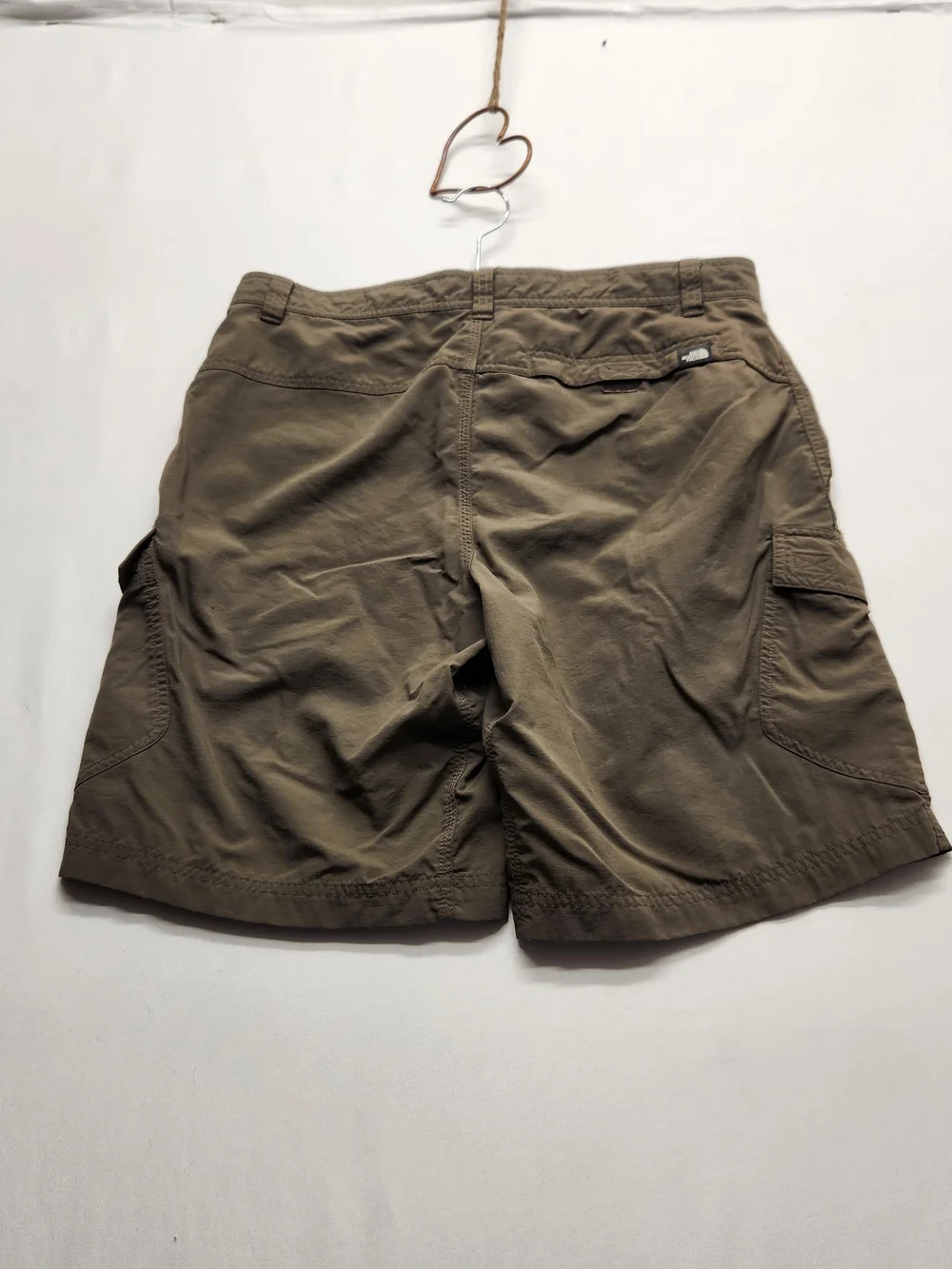 ⭐️The North Face Mens Hiking Cargo Shorts 32 Green Gorpcore Trail Tactical